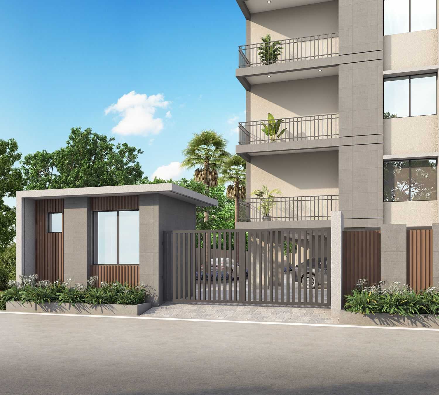 Ankur Heights Front Elevation View Raipur